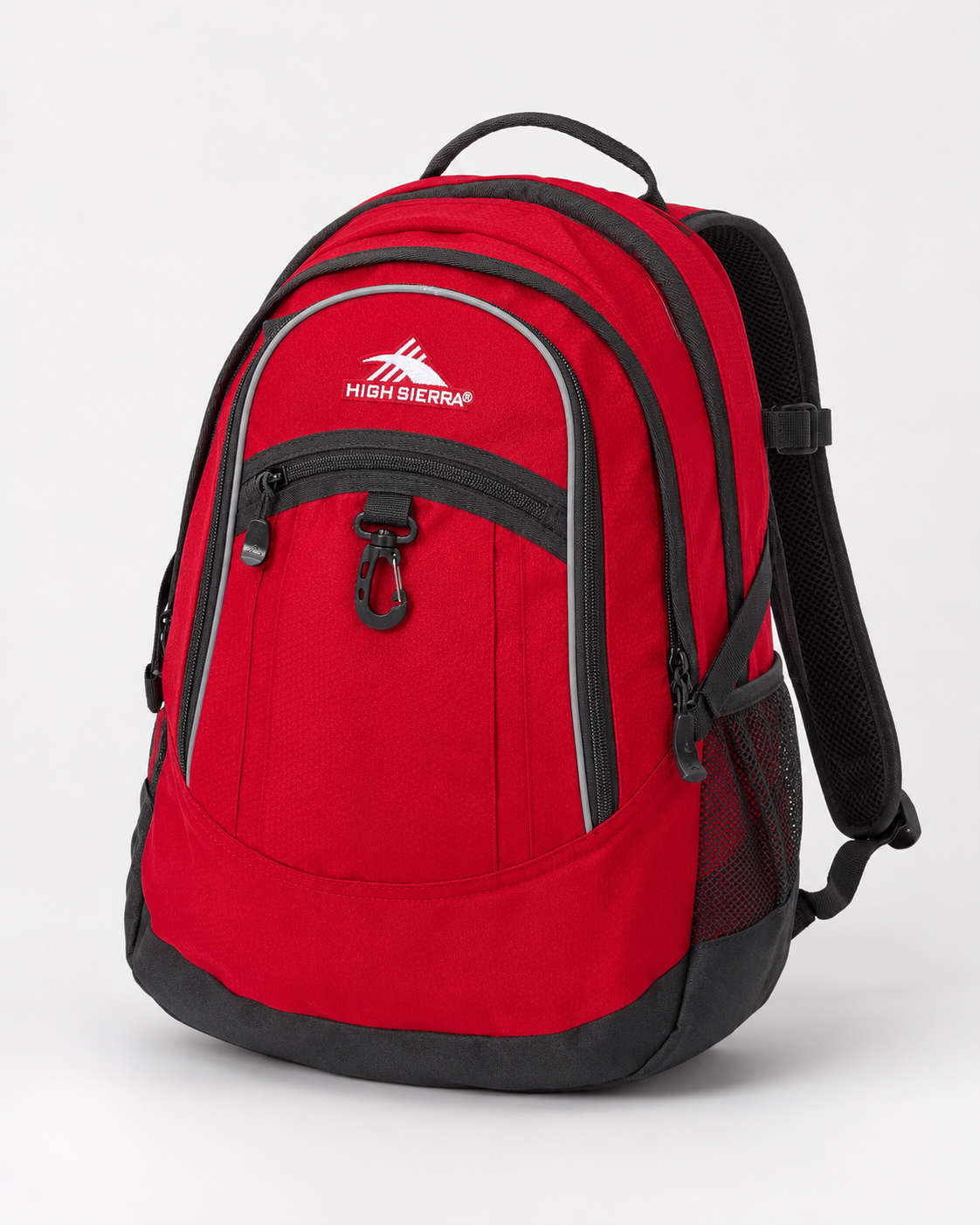 High Sierra Red & Black Multi-Compartment Laptop Backpack