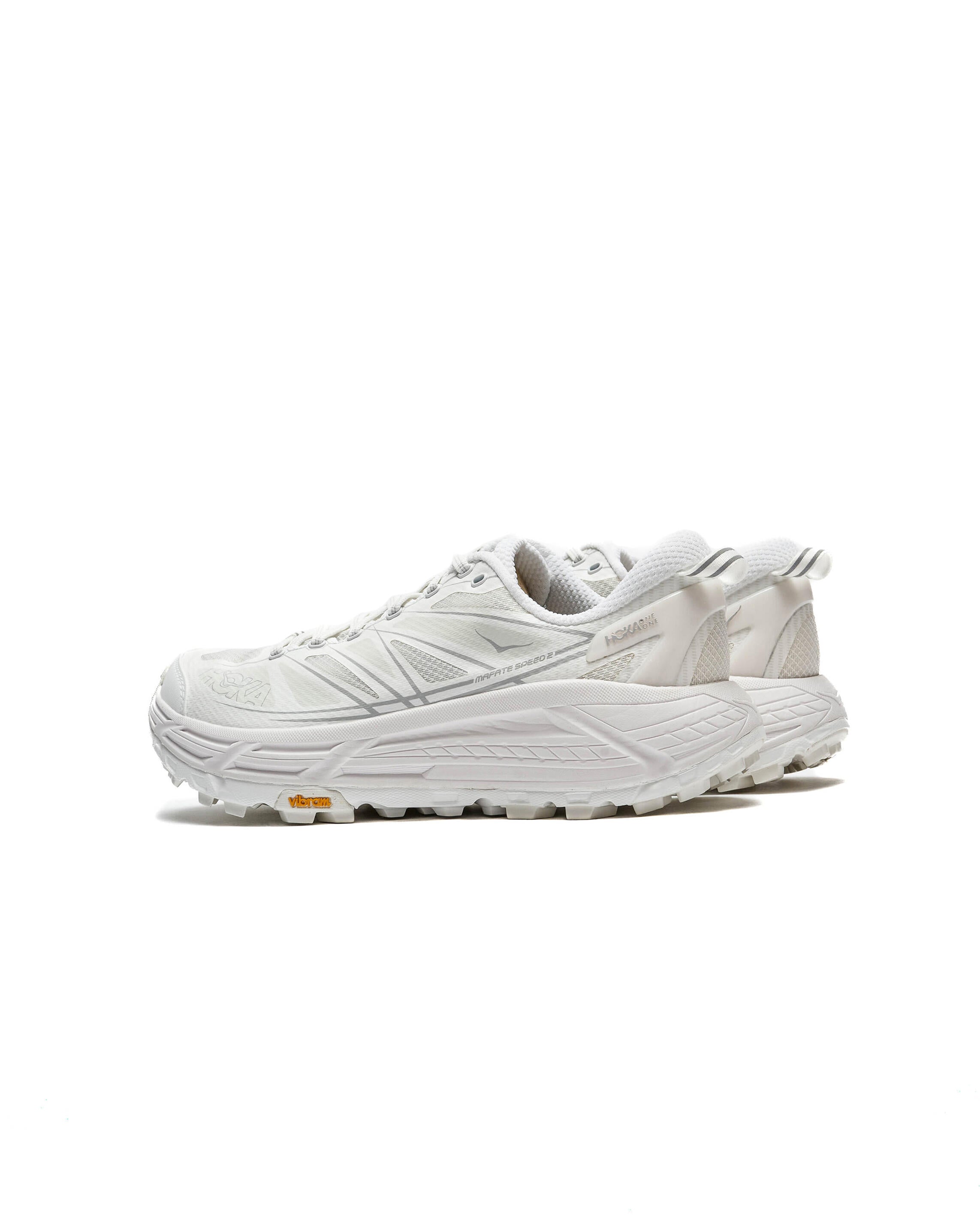 Hoka One One MAFATE SPEED 2 WHITE / LUNAR ROCK ( without box )