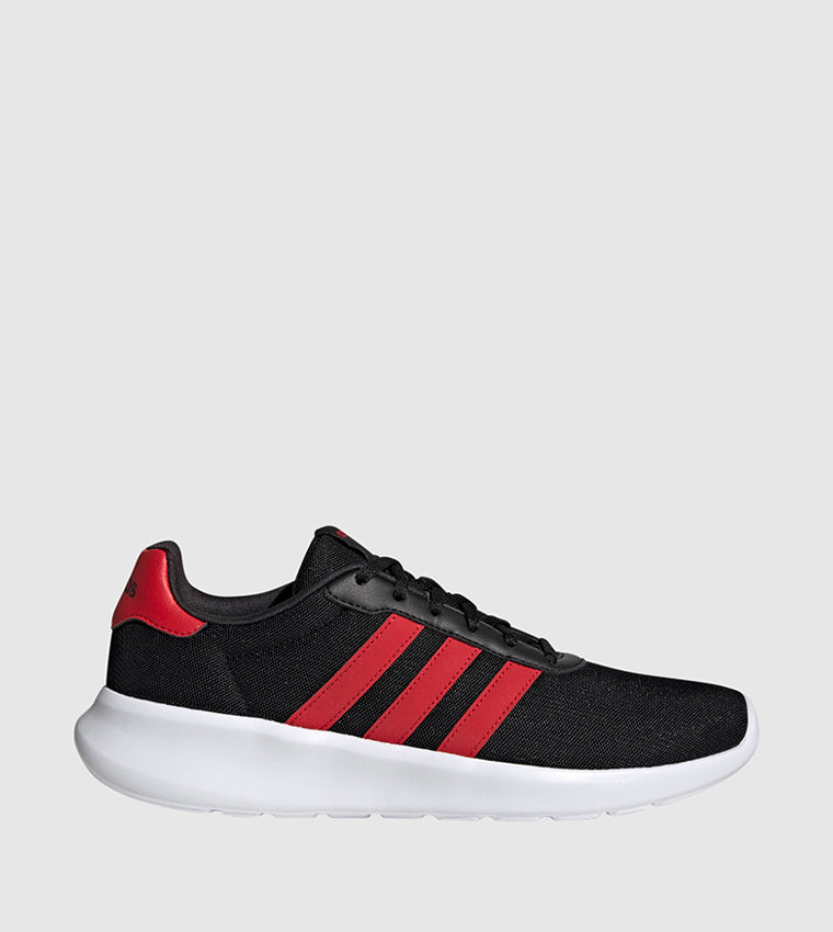 ADIDAS Lifestyle Lite Racer 3.0 Men's Running Shoes 'Black/Red' - [HP6095]