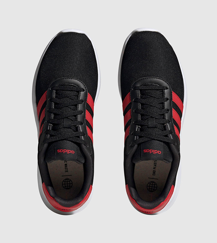 ADIDAS Lifestyle Lite Racer 3.0 Men's Running Shoes 'Black/Red' - [HP6095]