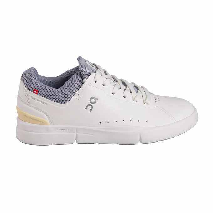 Size: 38.5 - ON Ladies' The Roger Advantage 1 Shoe - White