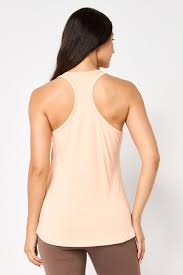 Fila Women Sportswear Fit Sleeveless Training Tank Top, Peach SW21B824