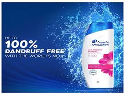 Head & Shoulders Smooth & Silky Anti-Dandruff Shampoo for Dry and Frizzy Hair, 400 ml