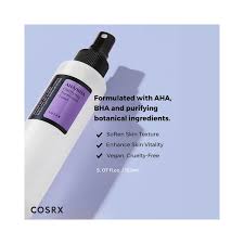 Cosrx AHA/BHA Clarifying Treatment Toner 150ml - Achieve Clear and Glowing Skin