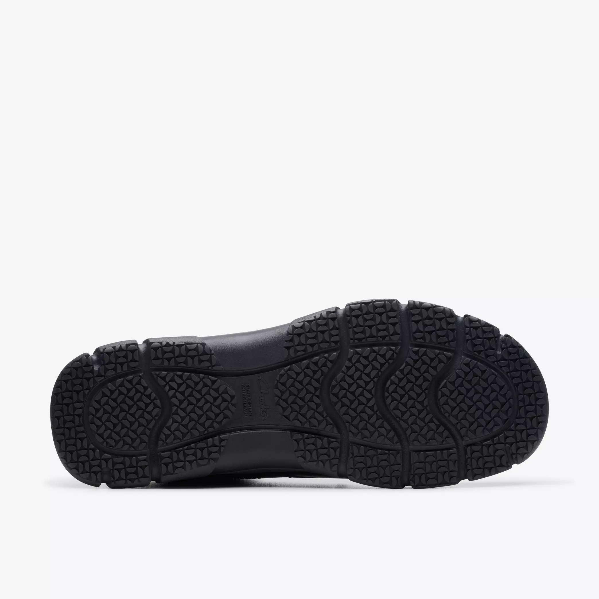 Clarks Walpath Low Men’s Black Leather Casual Shoes