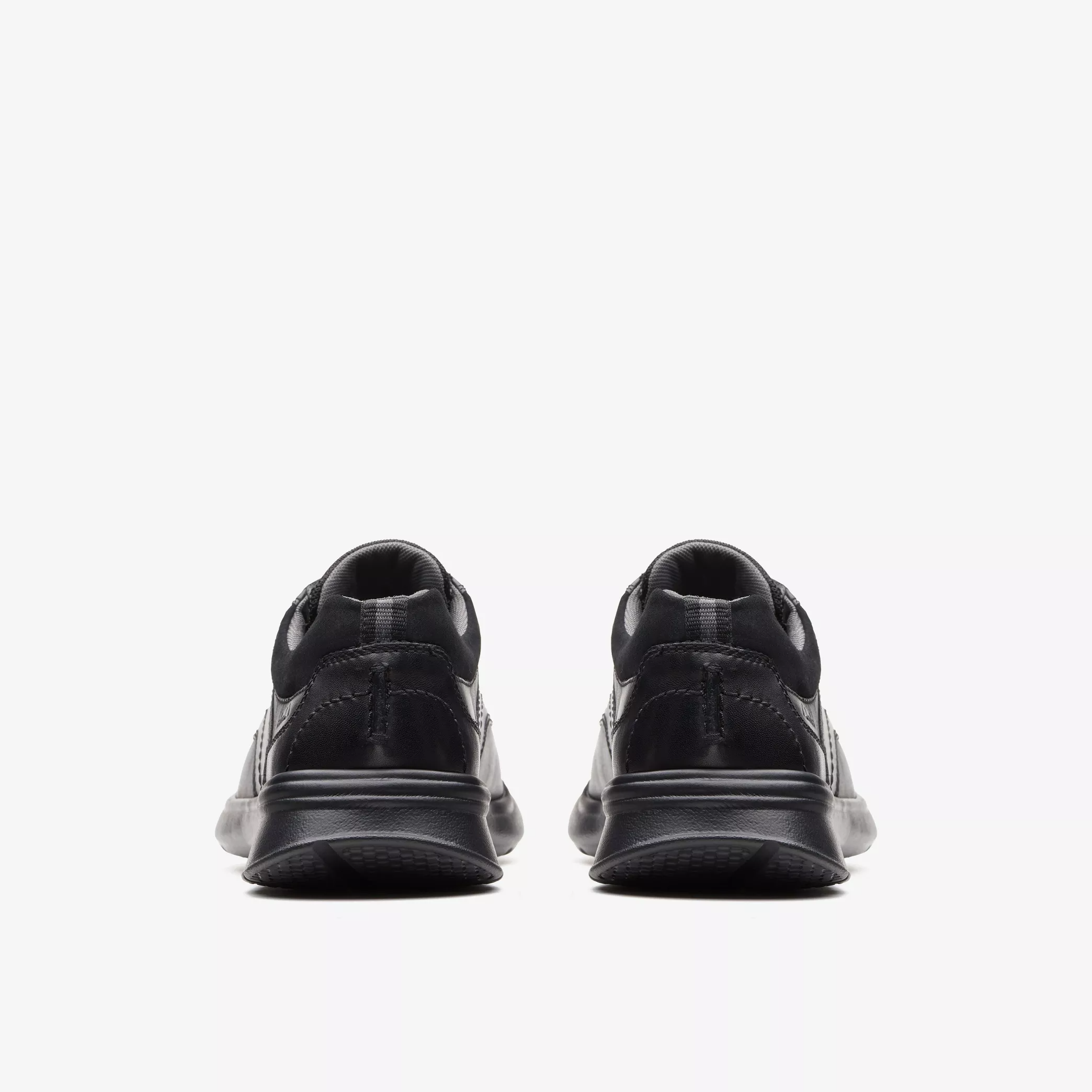Clarks Cotrell Edge Men’s Black Smooth Leather Shoes