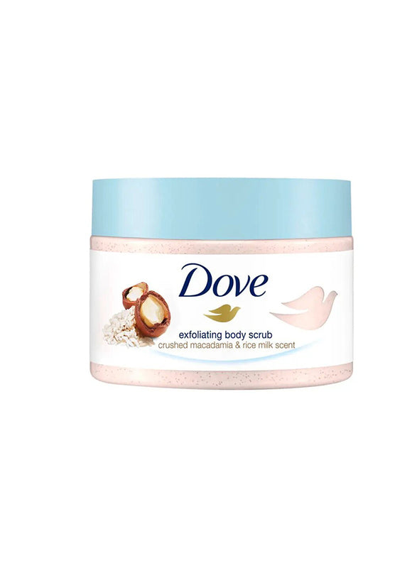 Dove Exfoliating Macadamia & Rice Milk Shower Cream | 225 ml