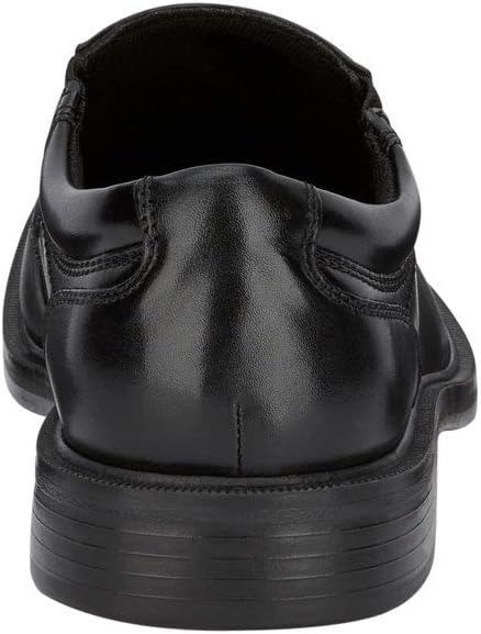 Dockers Edson Men’s Slip‑On Loafers – Classic Black Leather Dress Shoes with All‑Day Comfort