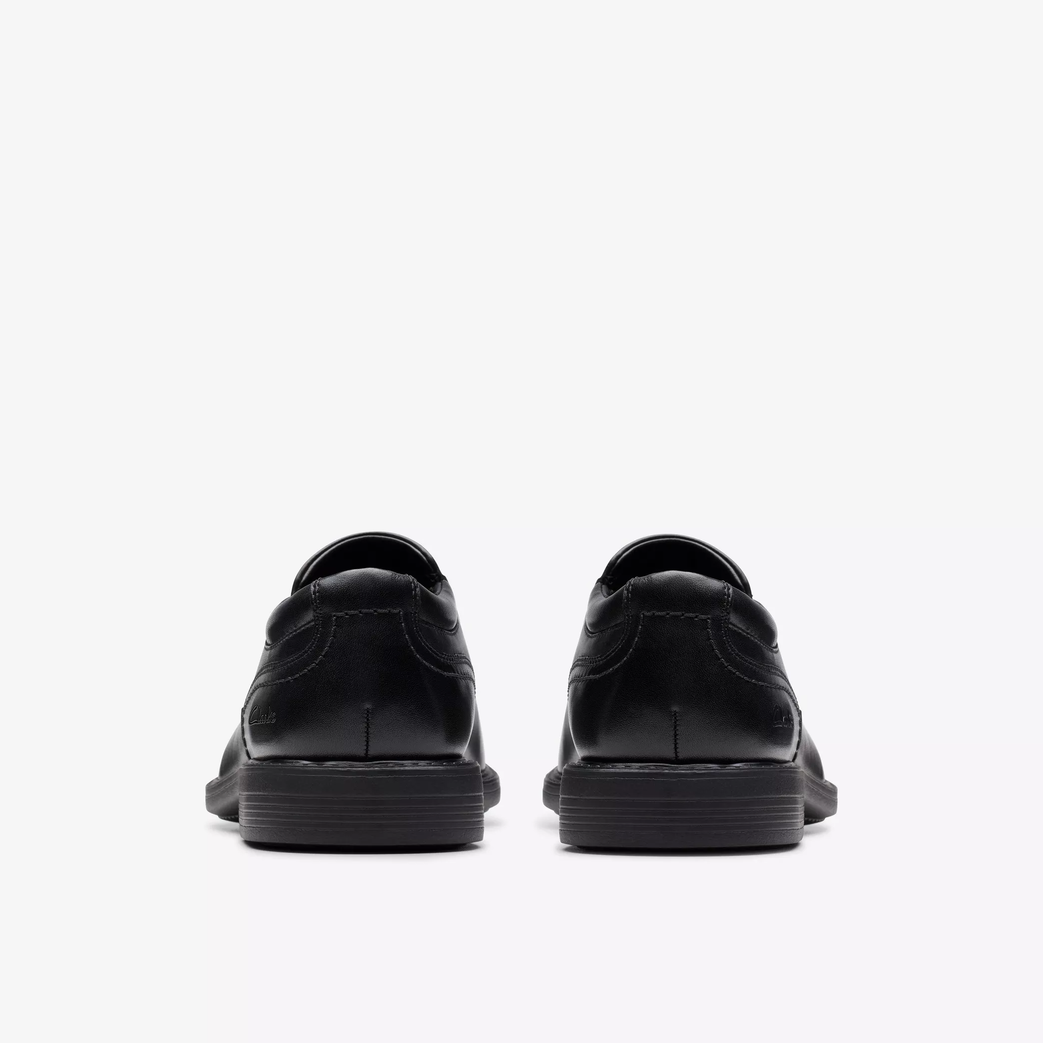 Clarks Dresslite Step Men’s Black Leather Shoes – Lightweight Formal Lace‑Ups with Cushion Comfort