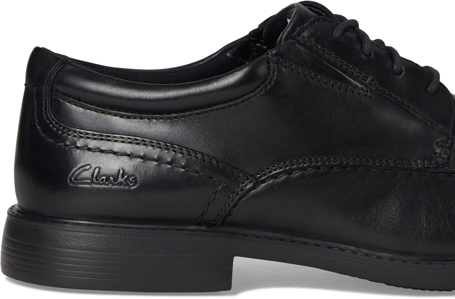 Clarks Dresslite Ace Men’s Black Leather Oxford Shoes – Lightweight Formal Lace‑Ups with All‑Day Comfort
