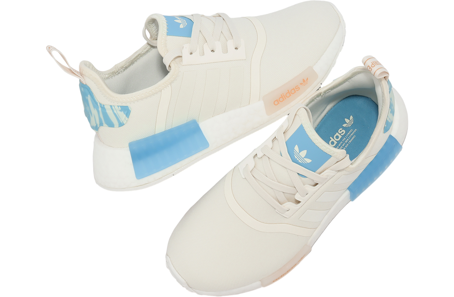 Adidas NMD_R1 W WMNS Off White / Preloved Blue