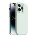silicon case for mobile green phone 15 pro max