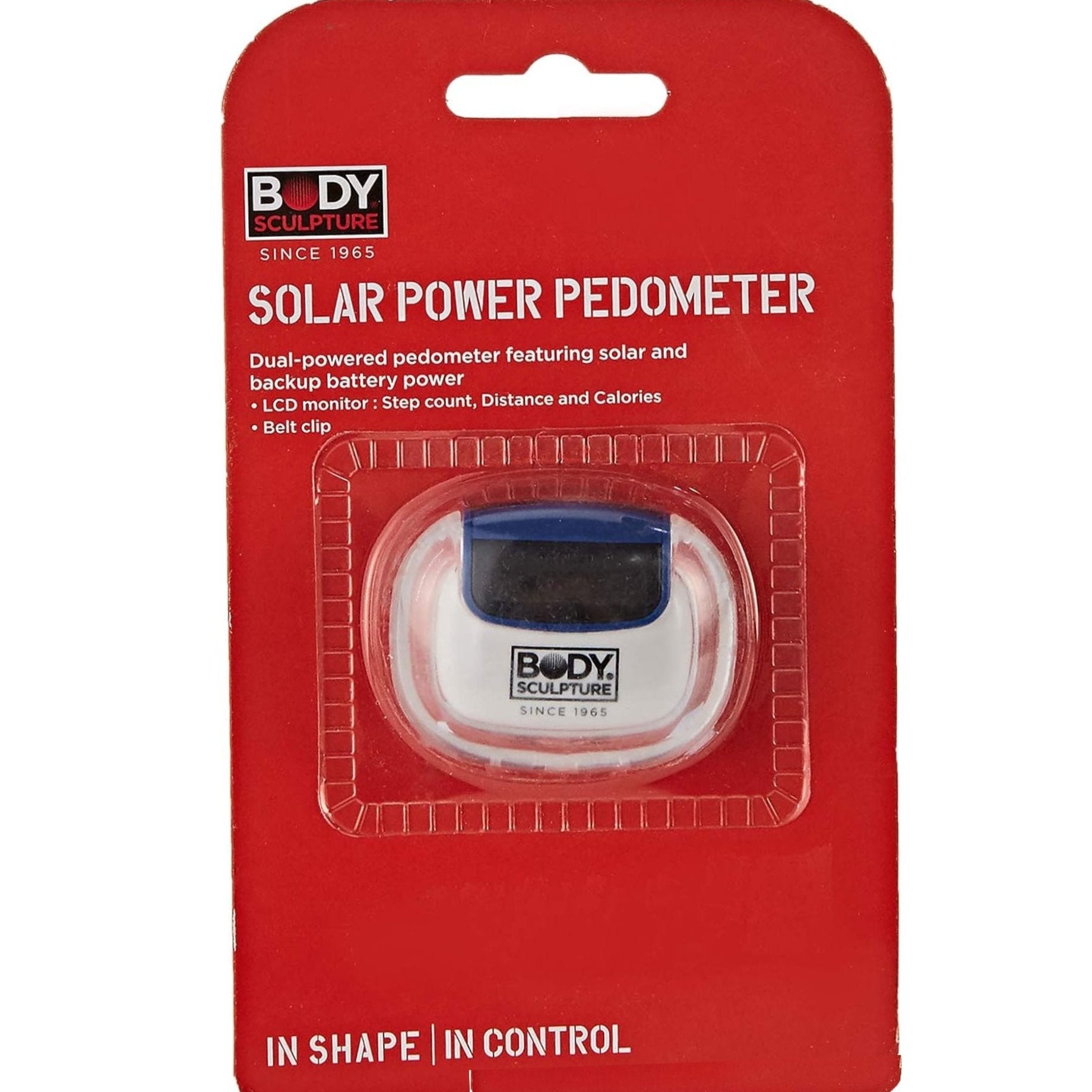 Body Sculpture Solar Power Pedometer