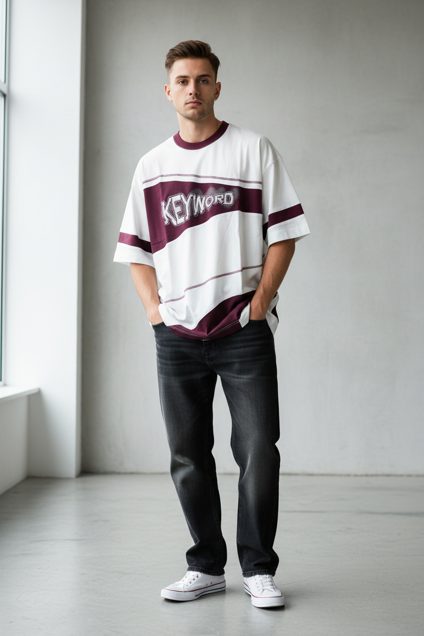 KEYWORD Tee – Men Wearing