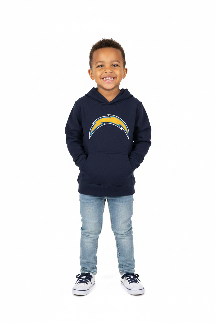 Kid Wearing Hoodie