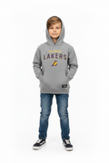 Kid Wearing Lakers Hoodie