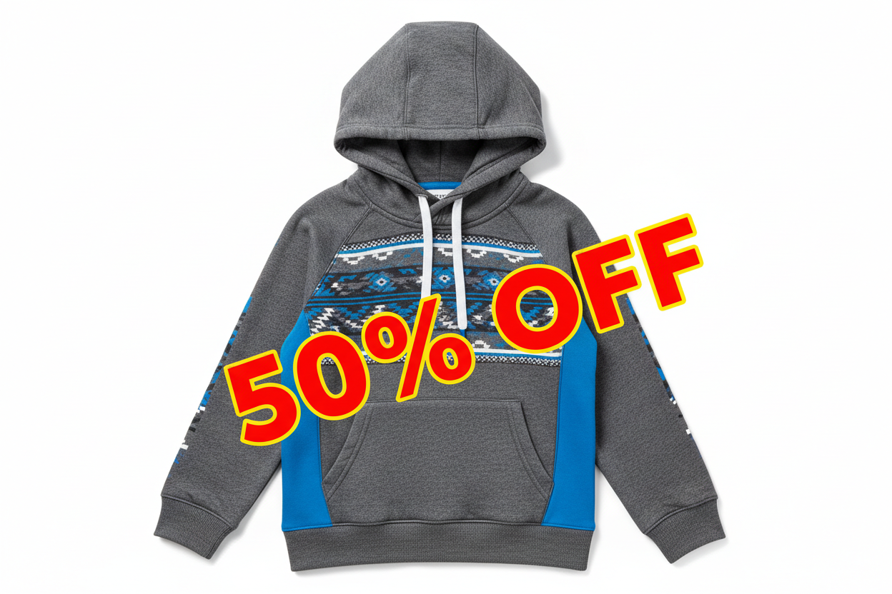 Kids hoody   and write 50% OFF