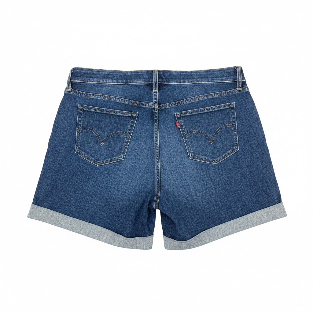 Levi's Denim Shorts – Back