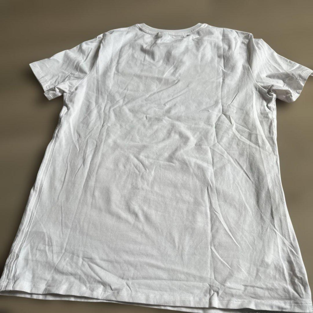 GUESS Photo Print Logo T-Shirt, White