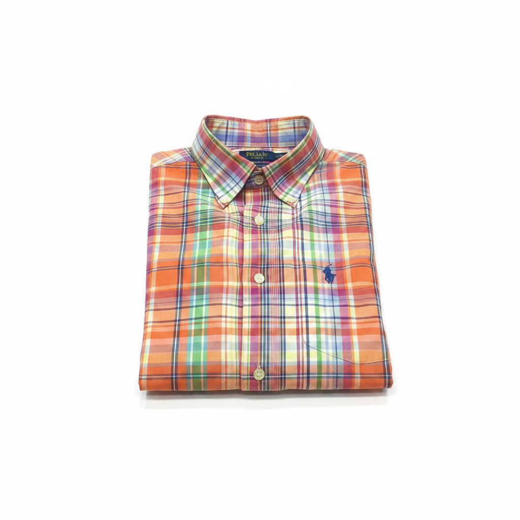 Madras Plaid Shirt – Folded