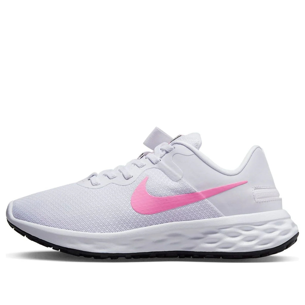 Nike Revolution 6 FlyEase Next Nature "White Pink Spell" - (DC8997-100)