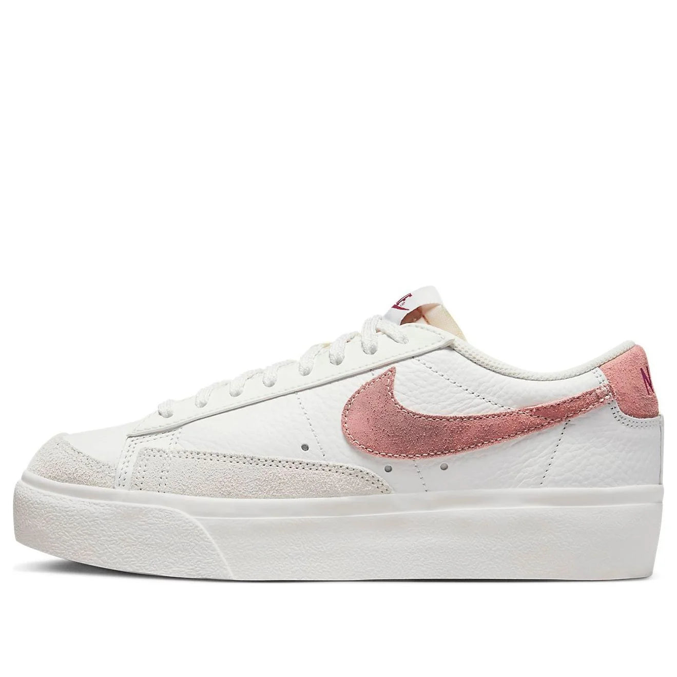 Nike Blazer Low Platform 'White Pink' Men's- (DX8947-100)