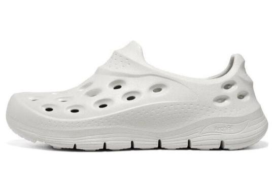 Skechers Arch Fit Go Foam Slip Ons - 243240 | White