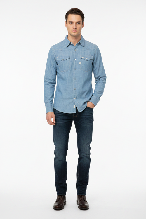 G-Star RAW western-style button-down mens shirt.