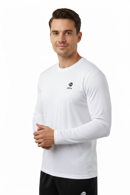 Man wearing Abitos Tee — Angle