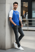 Man Wearing CITY T-Shirt
