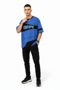 Man Wearing Keyword T-Shirt