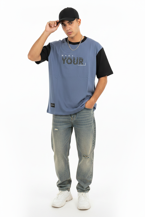 Man wearing t-shirt