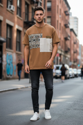 Man Wearing T-Shirt