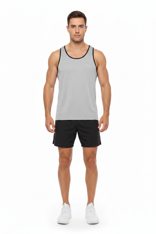 Man wearing tank top
