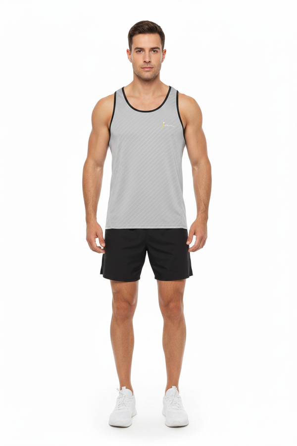 Man wearing tank top