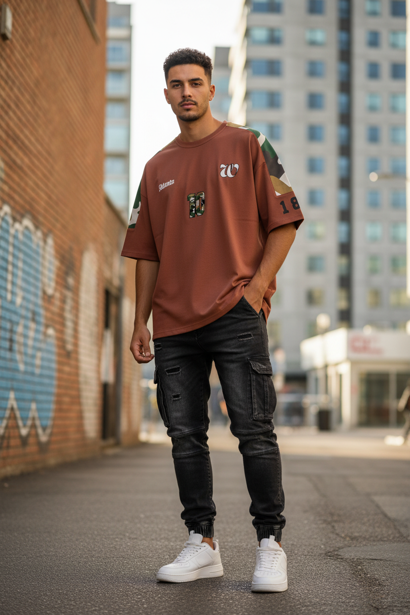 Man wearing the shirt