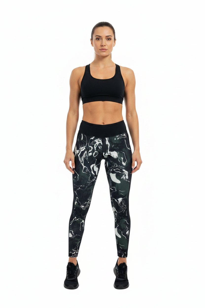 Marble Legging on Model
