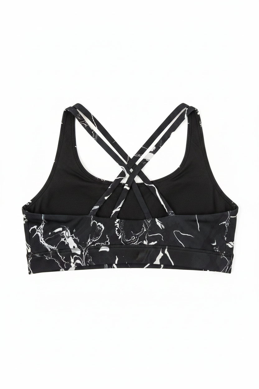 Marble Sports Bra - Back