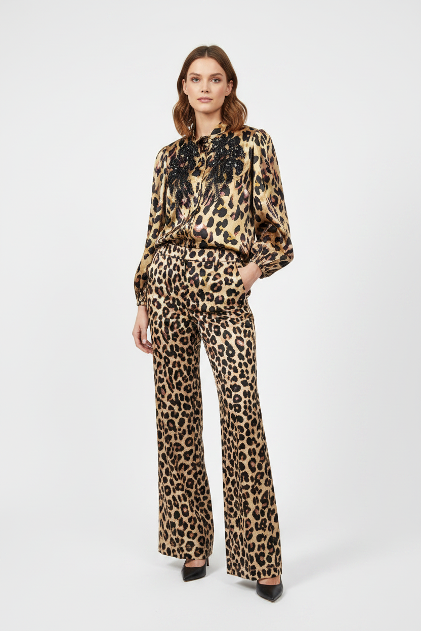 Matching Leopard Print Co-ord Set