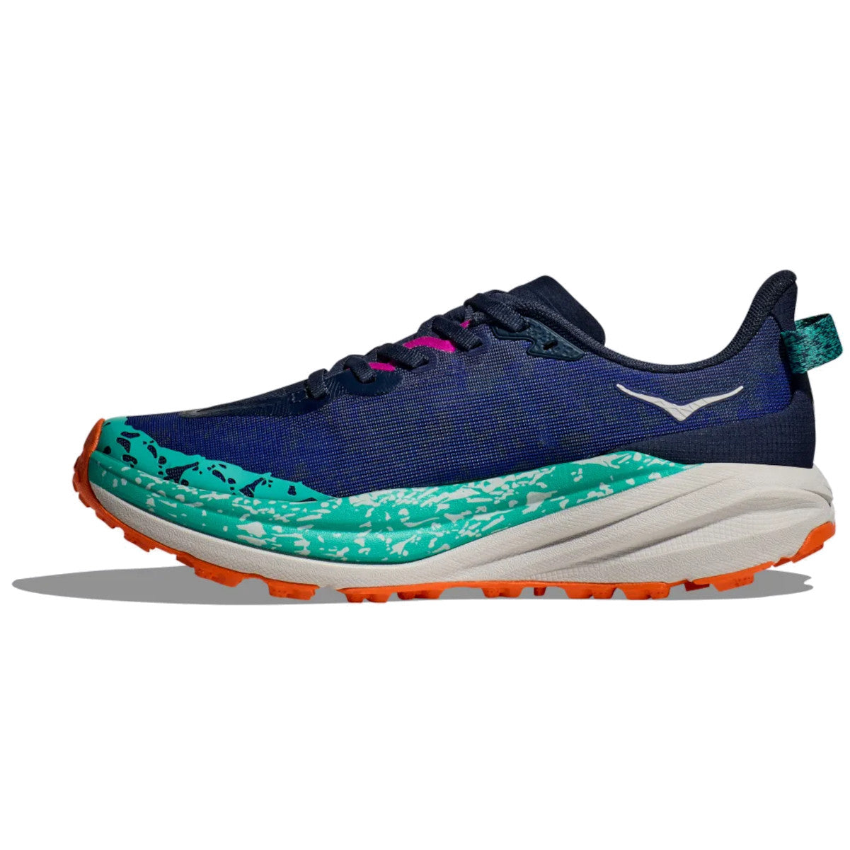 HOKA Women's Speedgoat 6 Varsity Navy/Meteor Running Shoes (1147811-VYM)-(NO BOX)