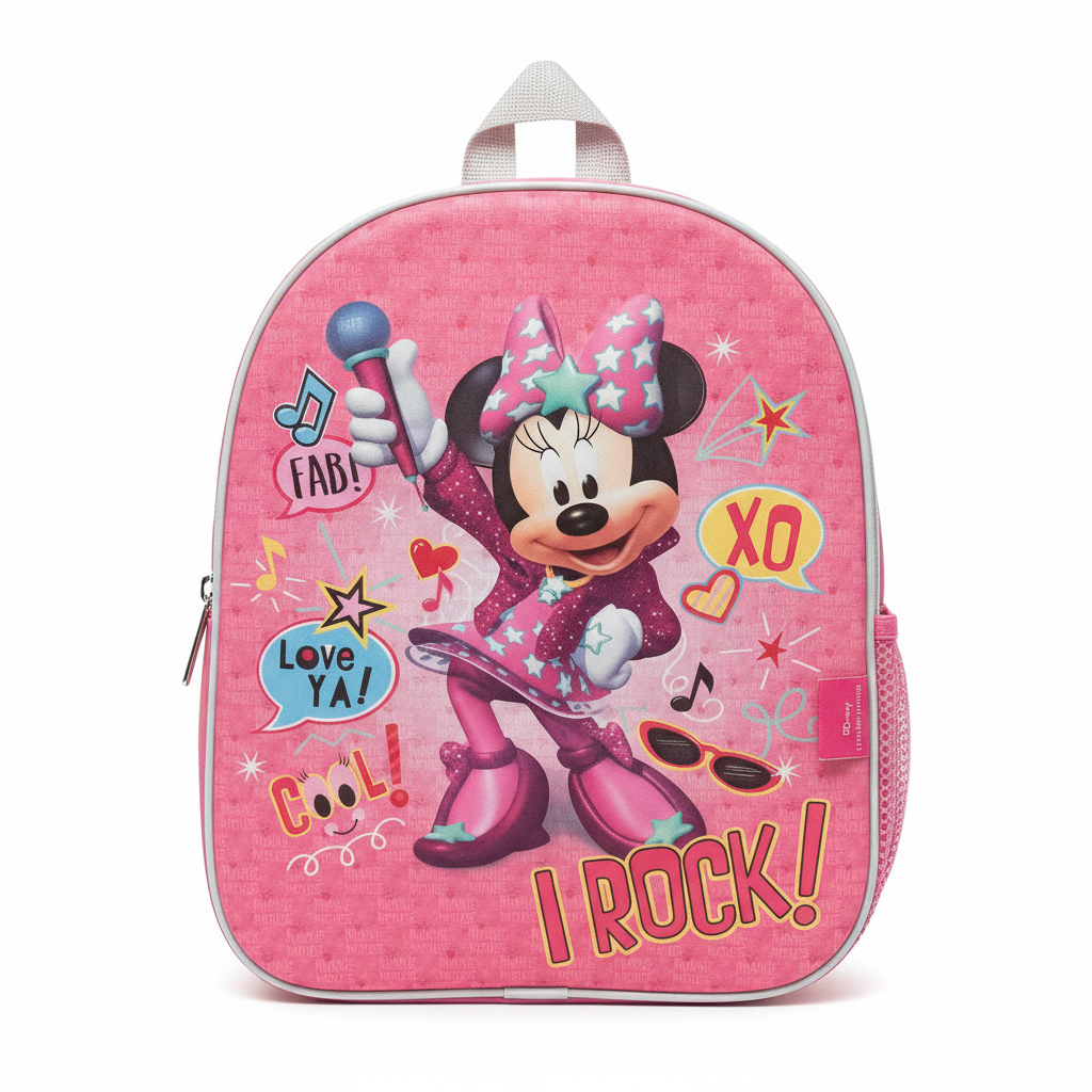 Minnie Mouse Pink Backpack - Improved