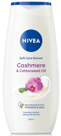 Nivea Shower Cream 250Ml Cashmere & Cottonseed Oil