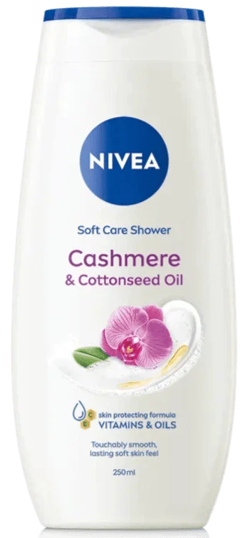 Nivea Shower Cream 250Ml Cashmere & Cottonseed Oil