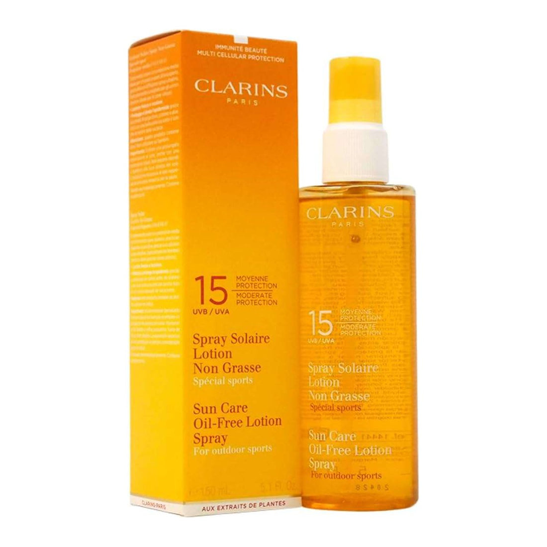 Clarins Sun Care Oil-Free Lotion Spray SPF 15 150ml