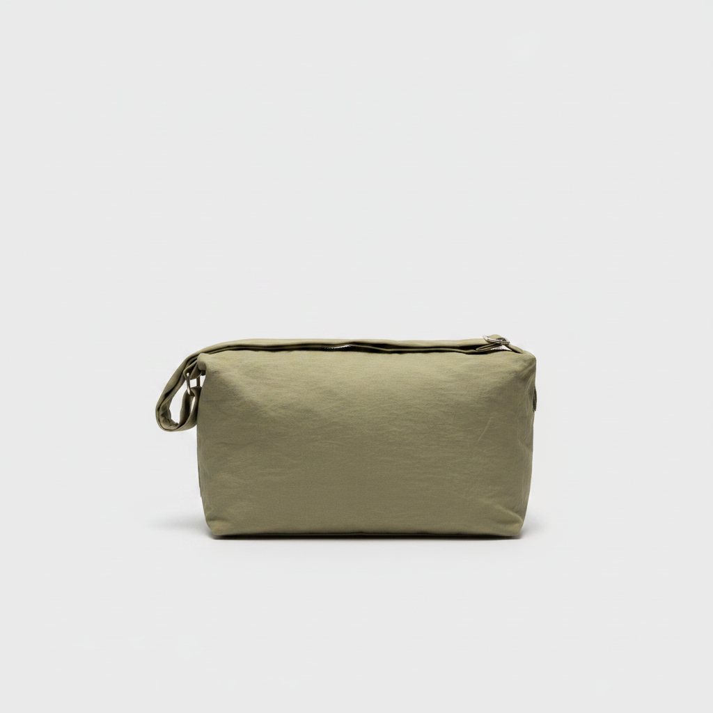 Olive Canvas Bag – Rear