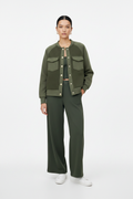 Olive Green Coord Set on Model