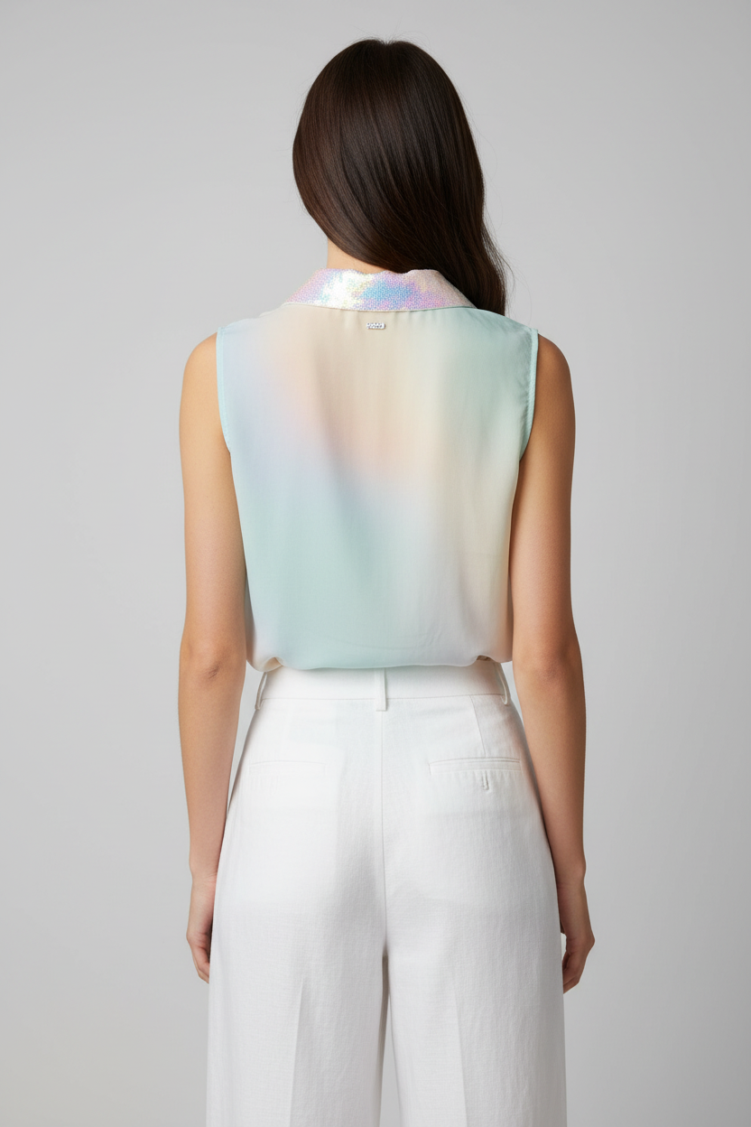 Ombré Blouse – Accurate Back