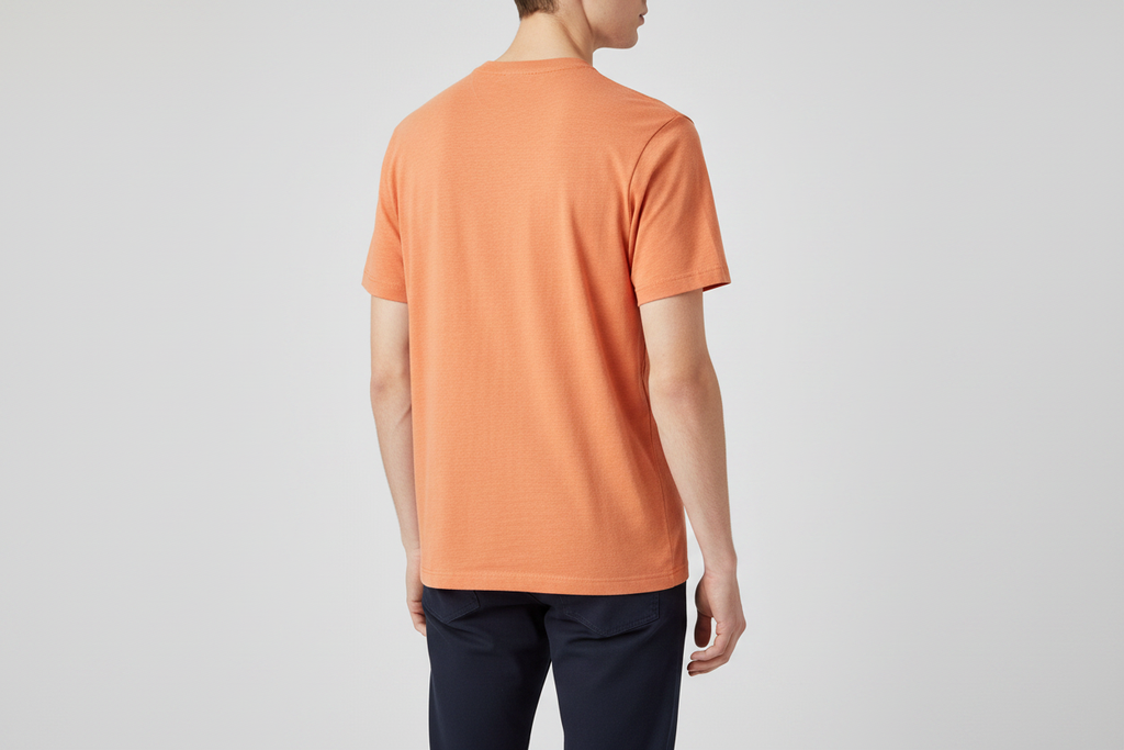 Orange BMX Tee — Back 3Q
