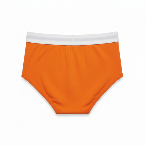 Orange Brief - Back No Logo
