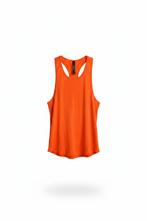 Orange Tank Top – Front View